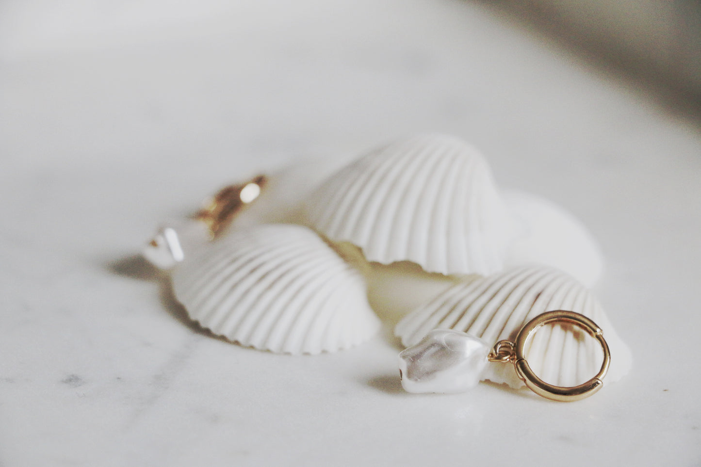 Fresh Water Pearl Huggies