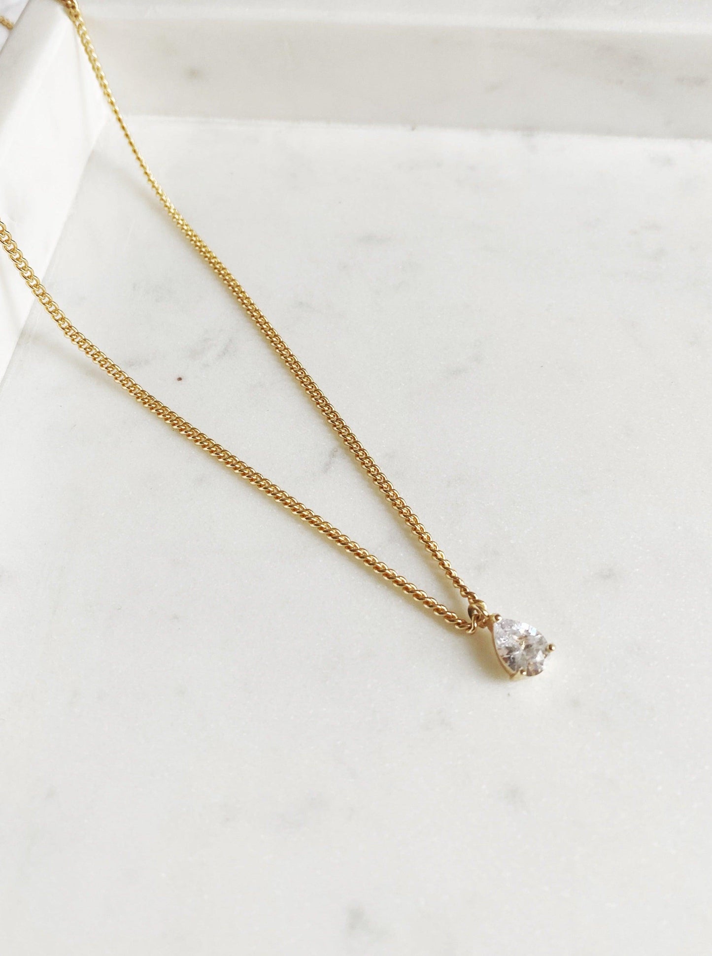 Clear Cut Necklace - Allure Mae