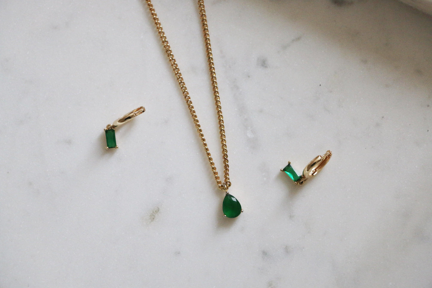 Emerald Lover Necklace - Allure Mae